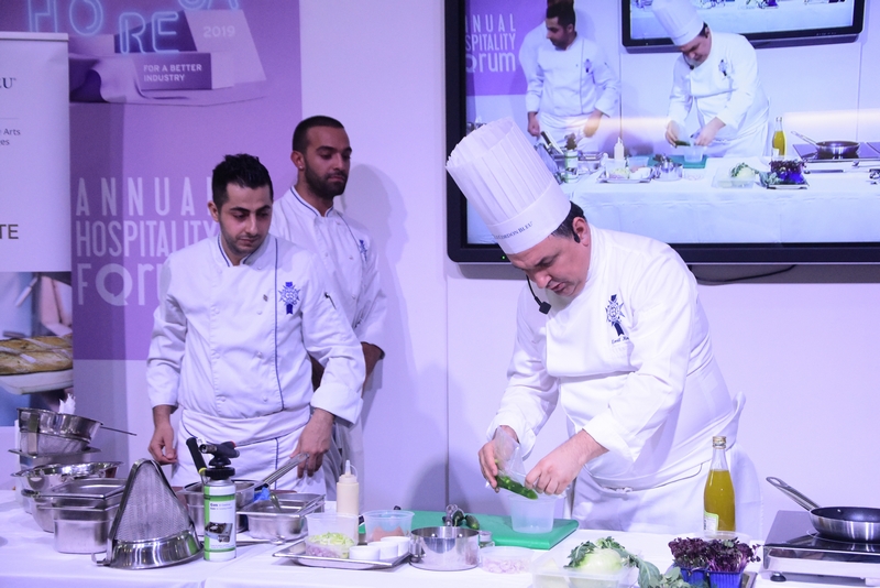 Le Cordon Bleu live cooking demonstration with Chef Emil Minev